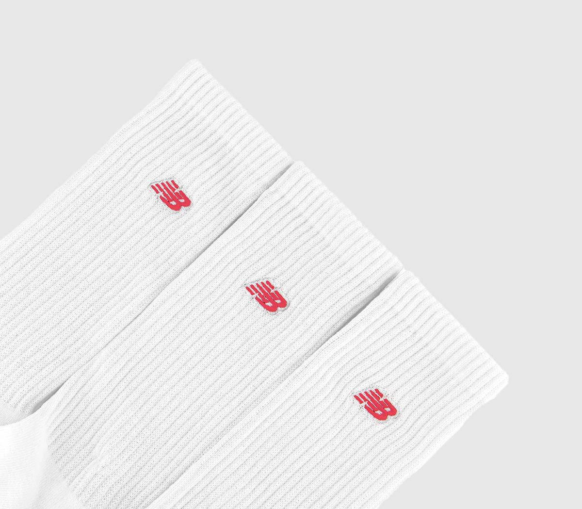 New Balance Socks New Balance Logo Socks New Balance Socks New Balance Logo Socks White