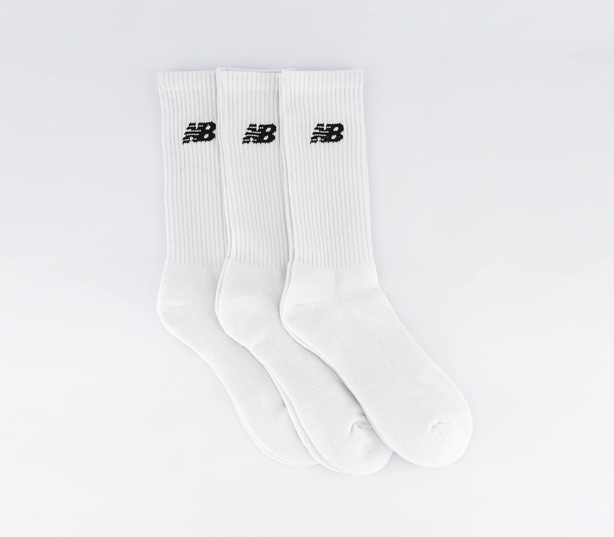 New Balance Socks Nb Everyday Crew White, M