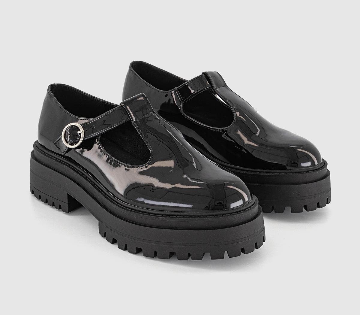 OFFICEFadie Chunky Mary Jane Shoes OFFICEFadie Chunky Mary Jane Shoes Black Patent