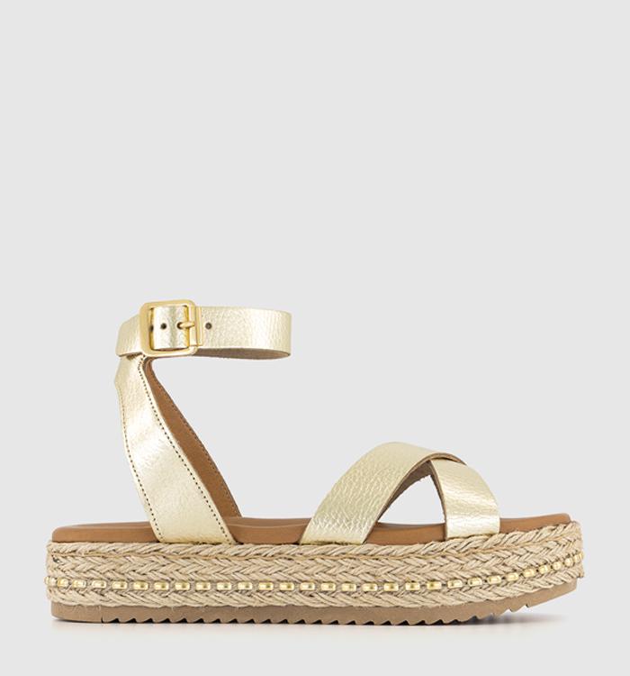 Low platform espadrille discount sandals