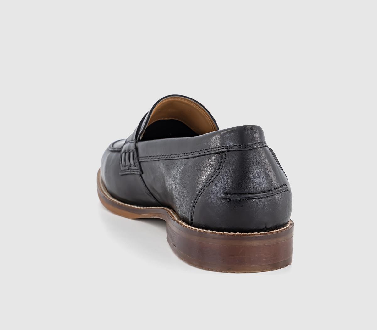 OFFICEMarlborough Penny LoafersBlack Leather