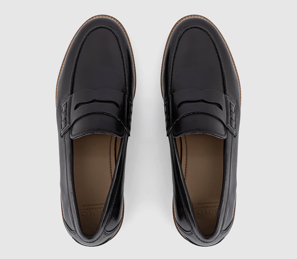 OFFICEMarlborough Penny LoafersBlack Leather