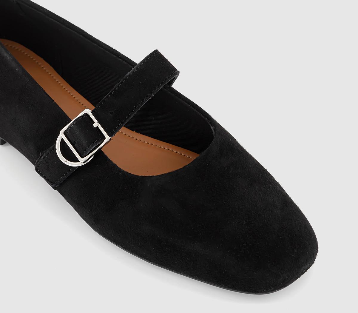 Vagabond Shoemakers Jolin Strap Ballerina Vagabond Shoemakers Jolin Strap Ballerina Black Suede