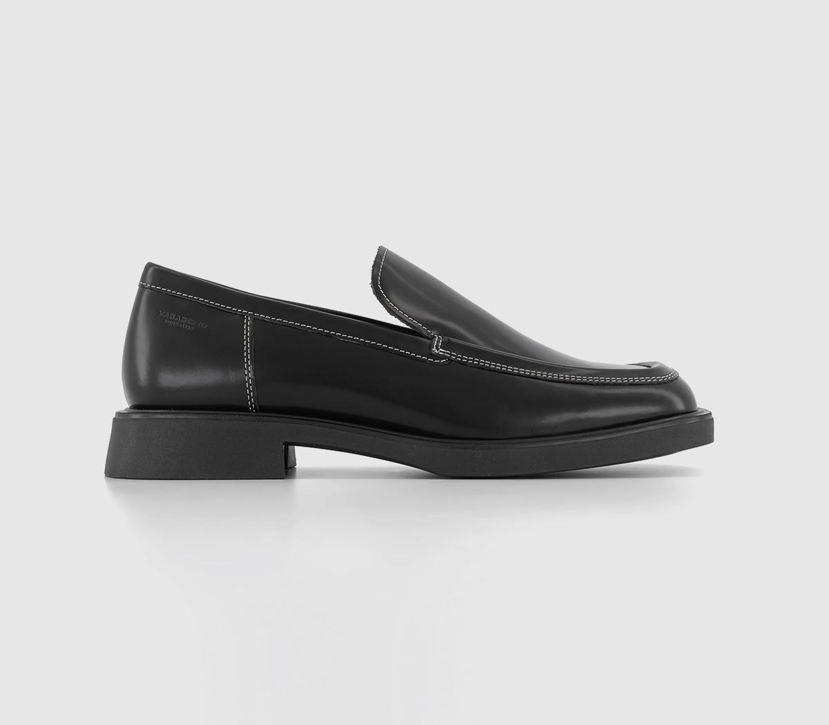 Jacly Loafers Black Polished Leather