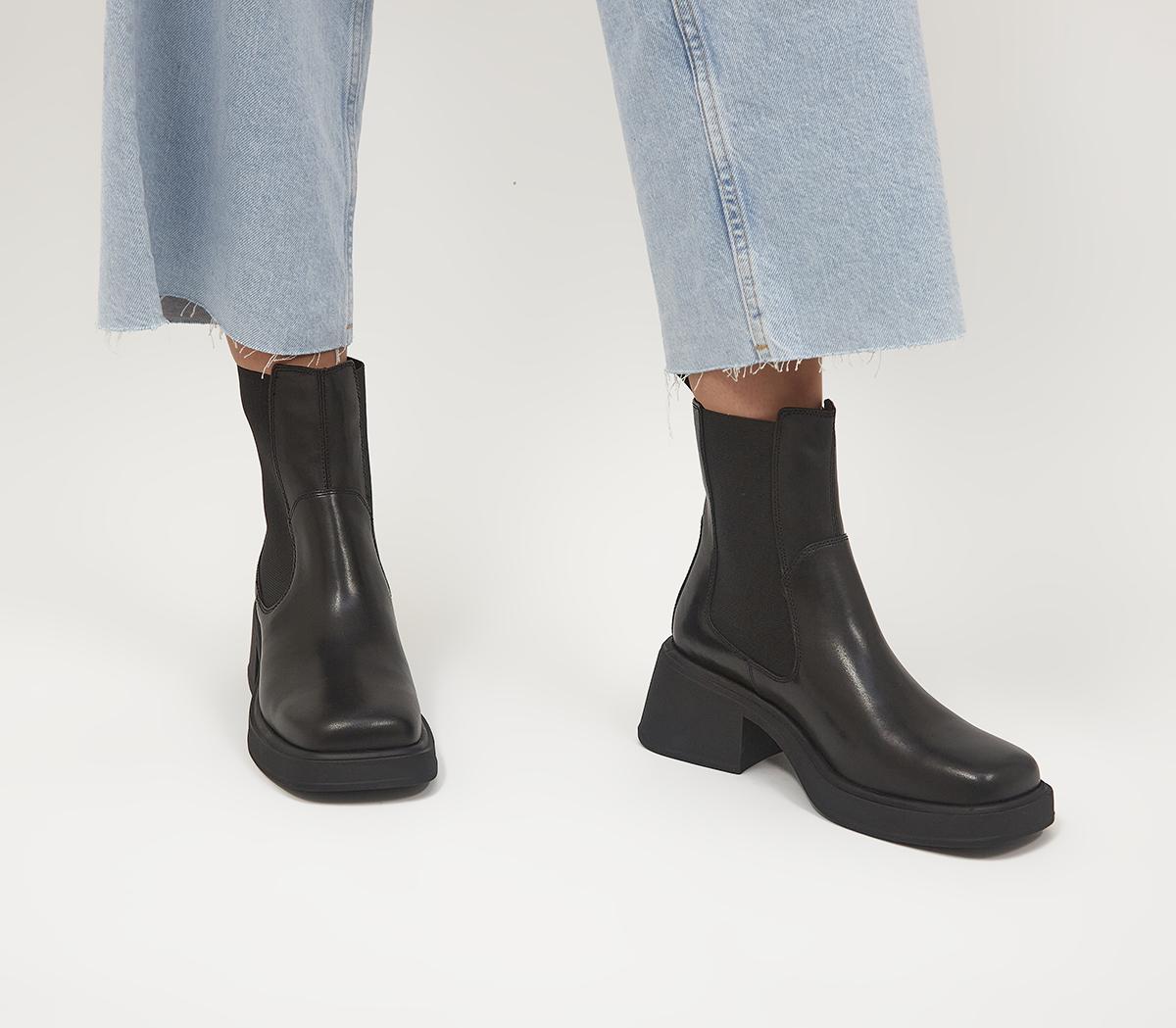 Vagabond Shoemakers Dorah Chelsea Boots Black - Women's Ankle Boots