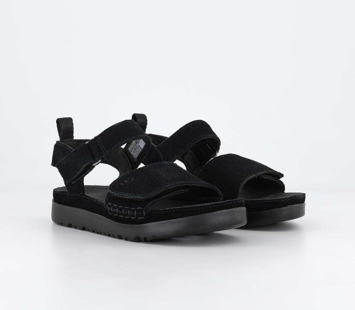 UGG Goldenstar Kids Sandals UGG Goldenstar Kids Sandals Black