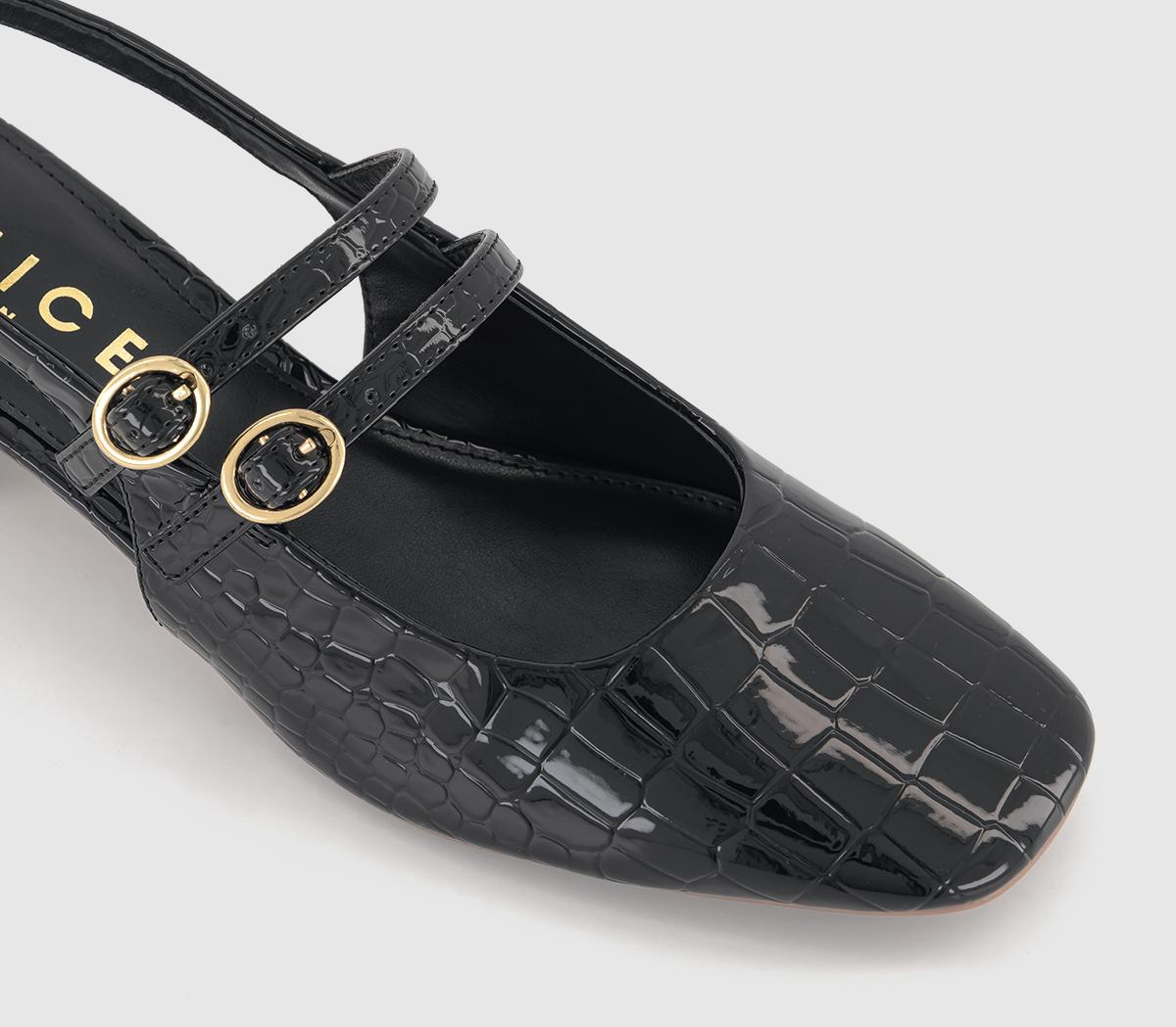 OFFICEMaribel Slingback Mary Janes OFFICEMaribel Slingback Mary JanesBlack Patent