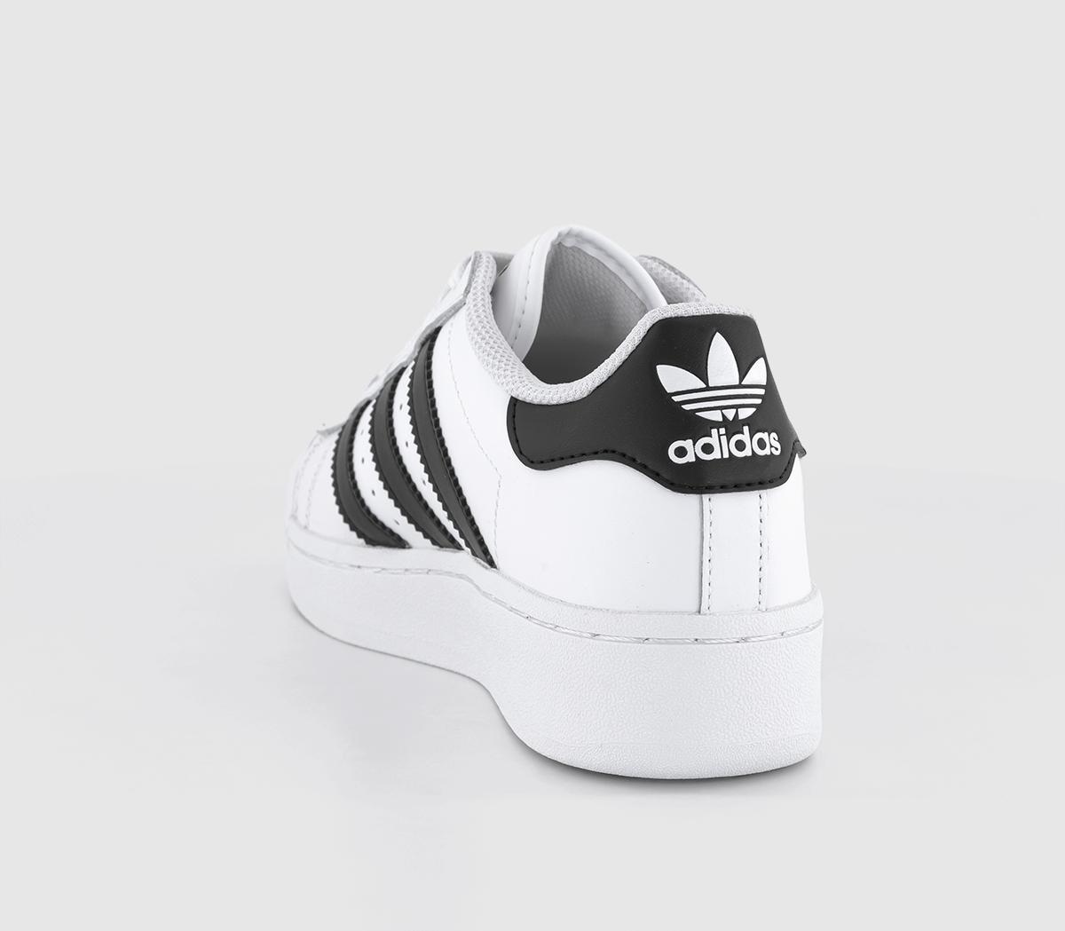 adidasSuperstar XLG Trainers adidasSuperstar XLG TrainersWhite Black White