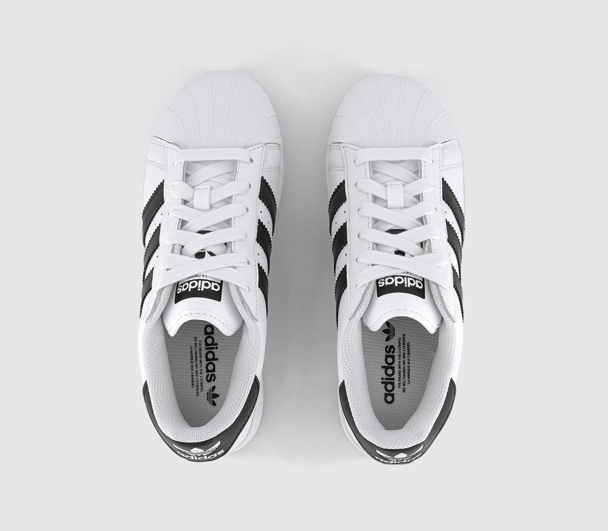 adidasSuperstar XLG Trainers adidasSuperstar XLG TrainersWhite Black White