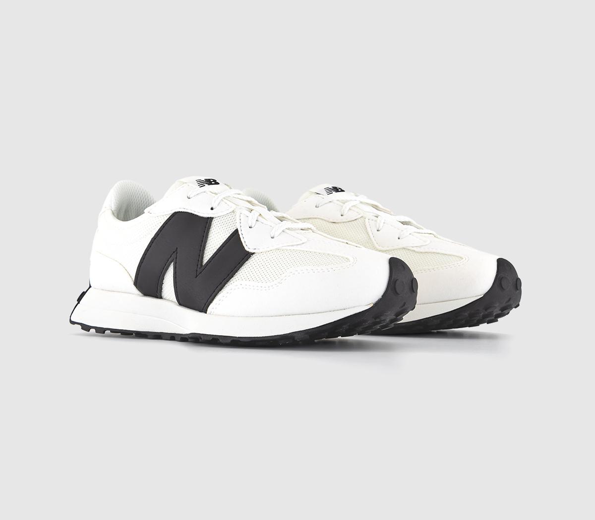 New Balance327 Junior Trainers White Black