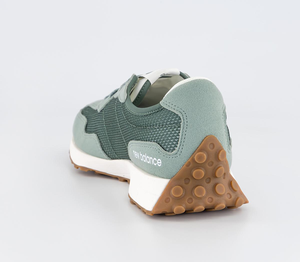 New Balance327 Junior TrainersDark Juniper Green Green White