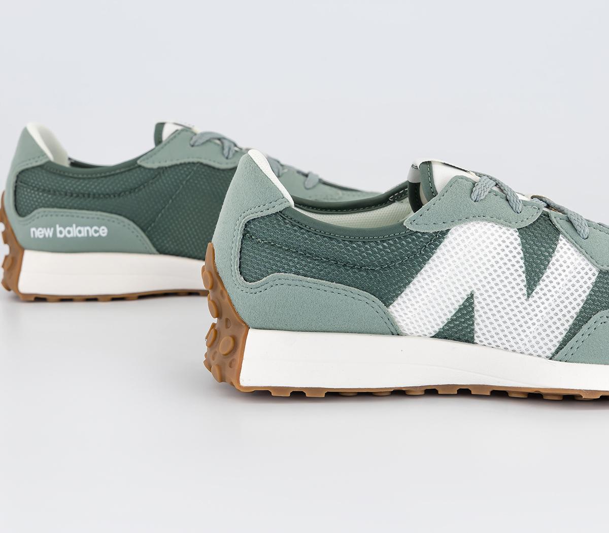New Balance327 Junior TrainersDark Juniper Green Green White
