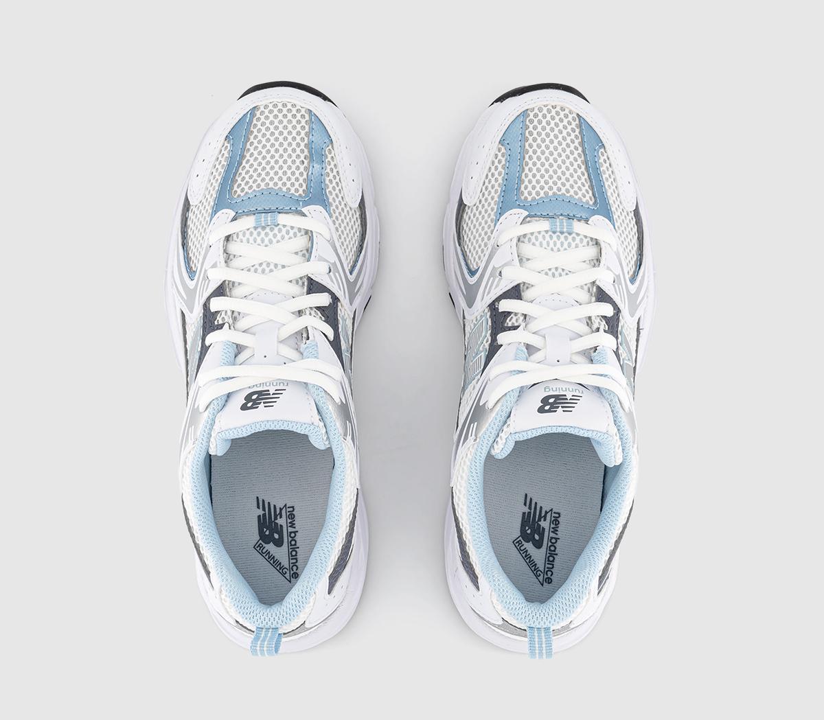 New Balance530 Gs Trainers New Balance530 Gs TrainersWhite Silver