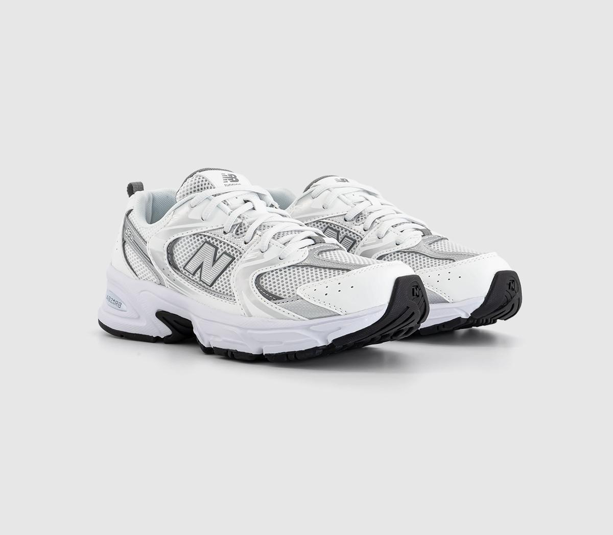 New Balance 530 Junior Trainers New Balance 530 Junior Trainers Off White White Silver
