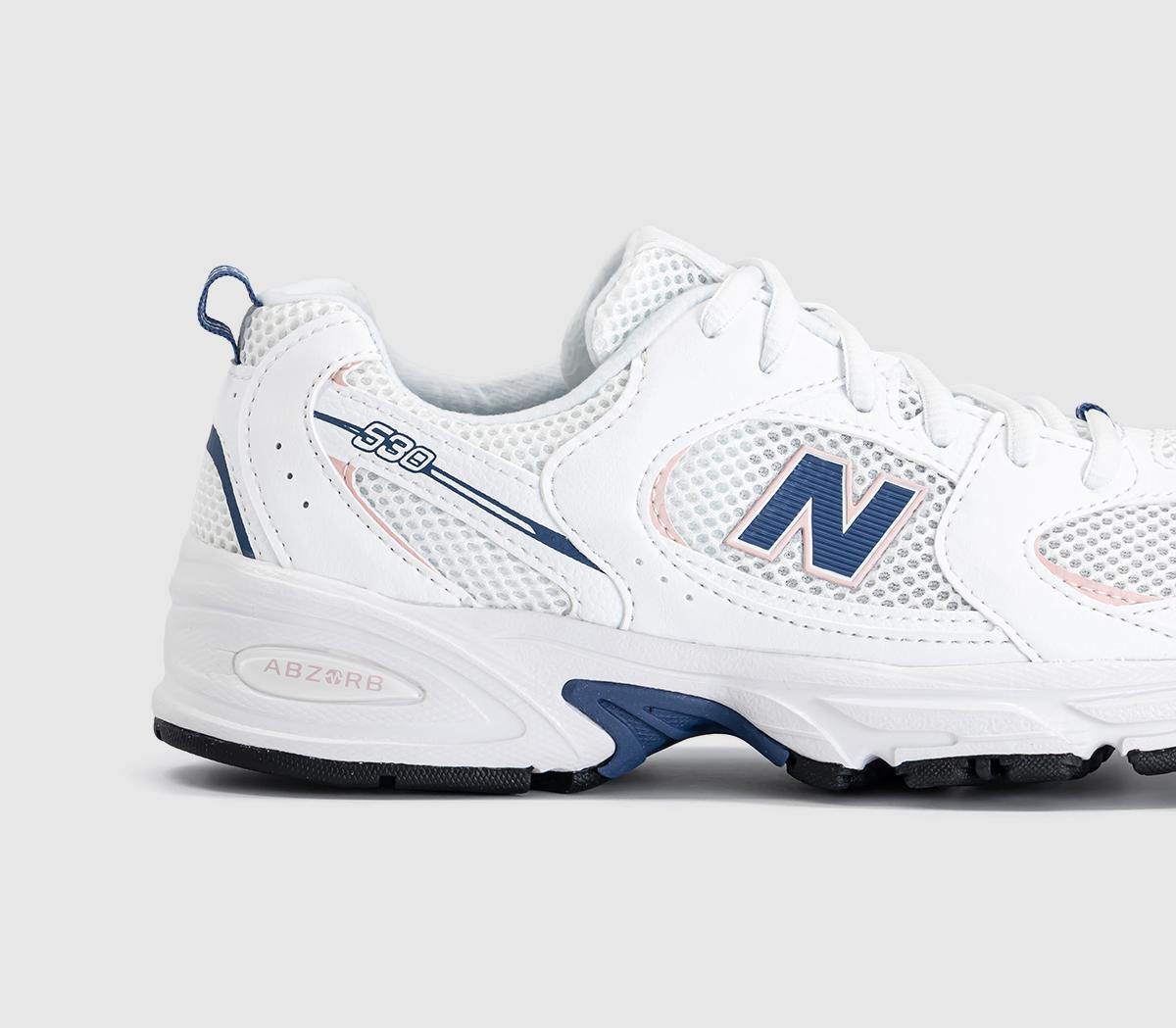 New Balance530 Junior TrainersWhite Magic Blue