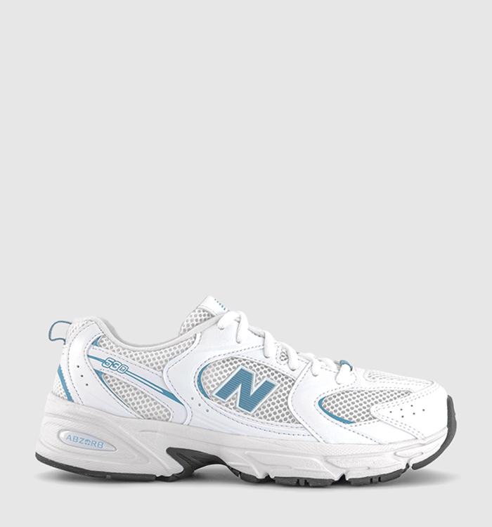 New Balance 530 Junior Trainers Sea Blue White