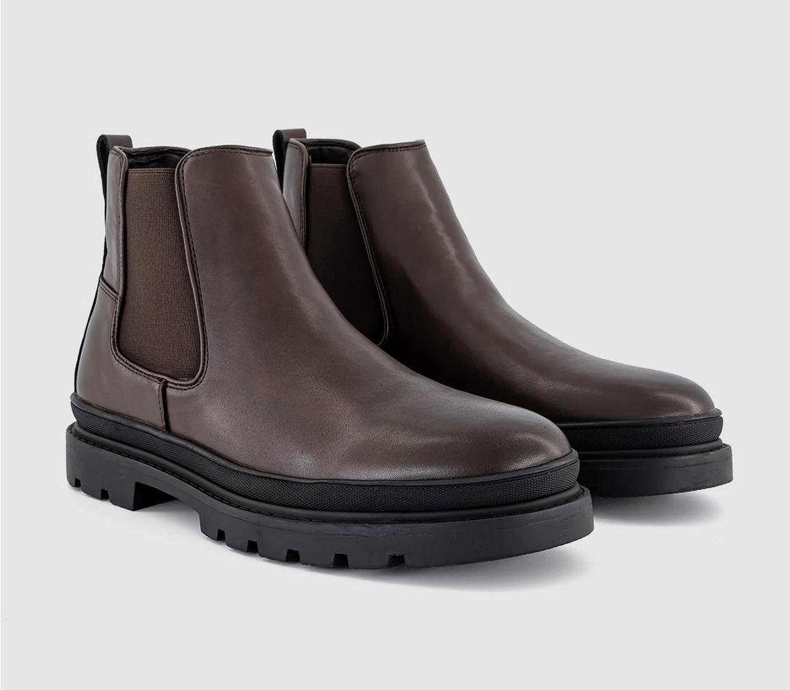 Office 'Brampton' Chelsea Boots Burgundy Leather photo 2