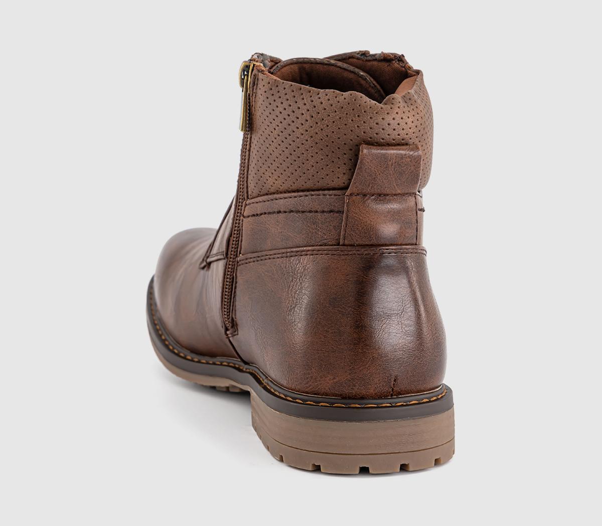 OFFICEBlair Rugged Lace Up Boots OFFICEBlair Rugged Lace Up BootsChoc Brown