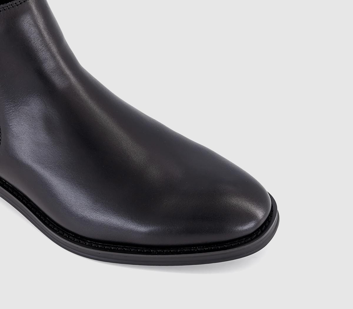 OFFICE Blenheim Chelsea Boots Black Leather - Men’s Boots