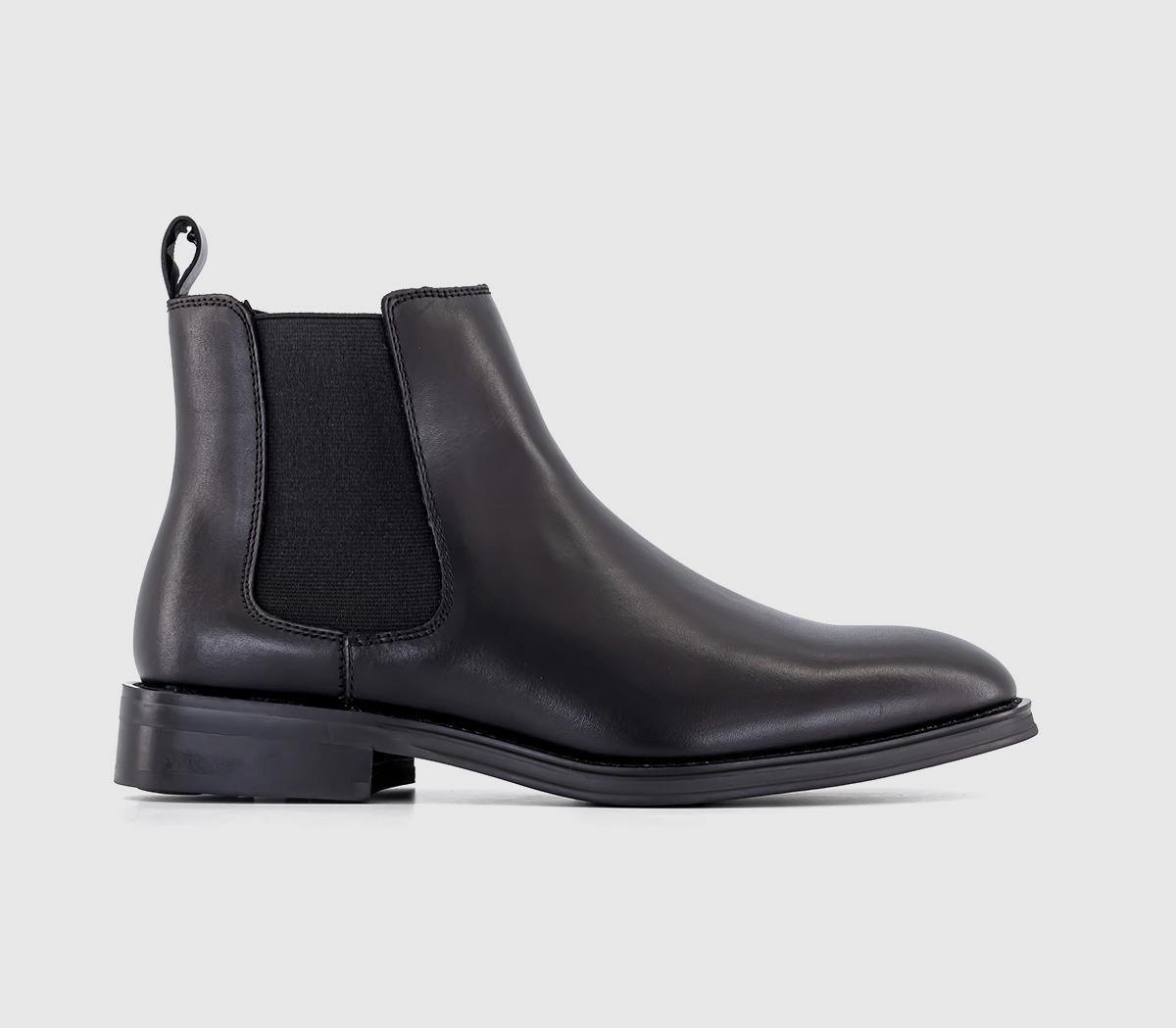 Office mens shop black boots