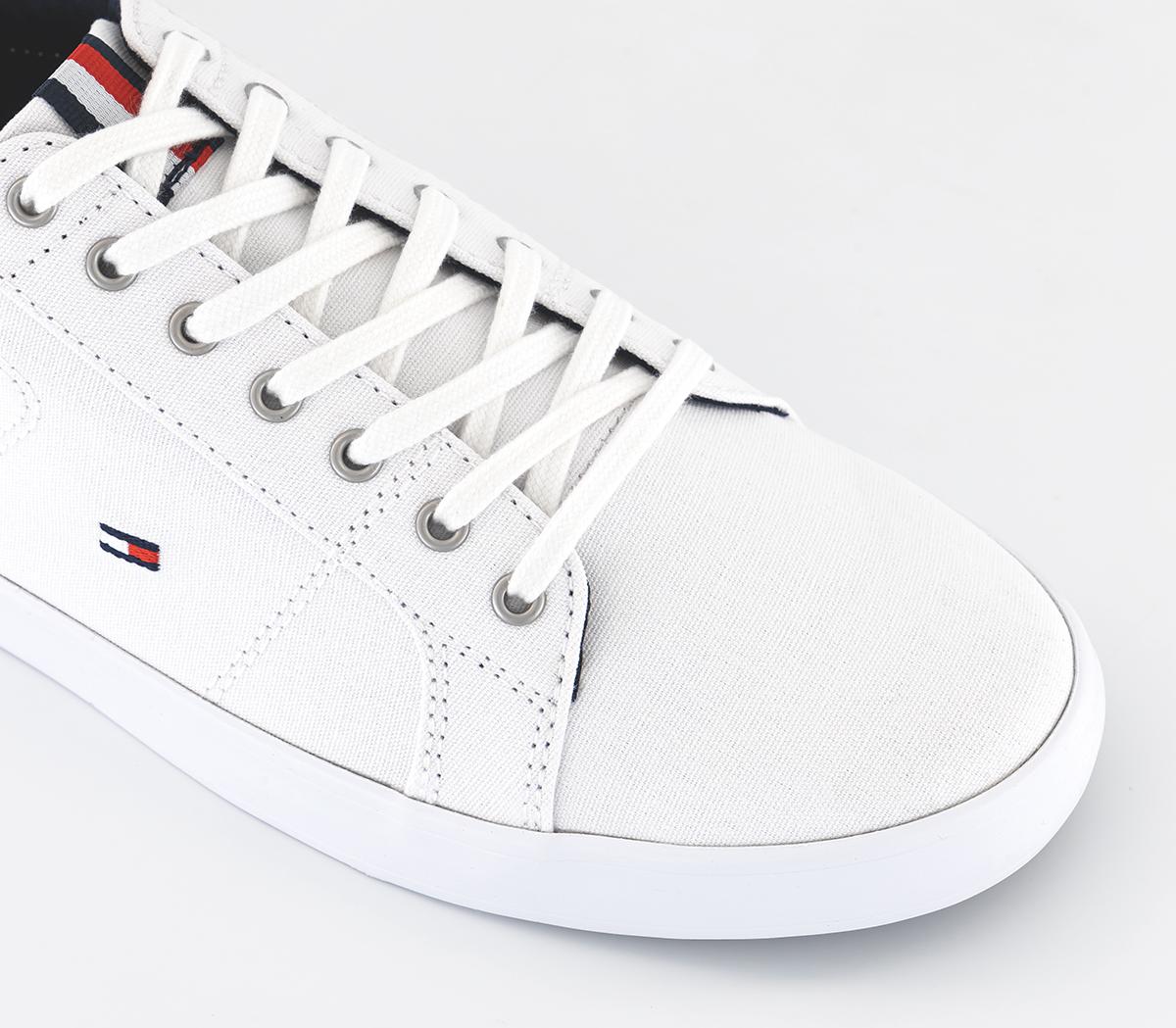 Tommy HilfigerIconic Long Vulcanised Trainers Triple White