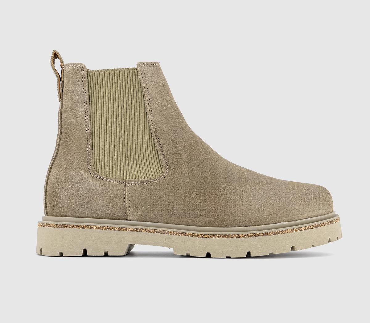 Taupe store chelsea boots