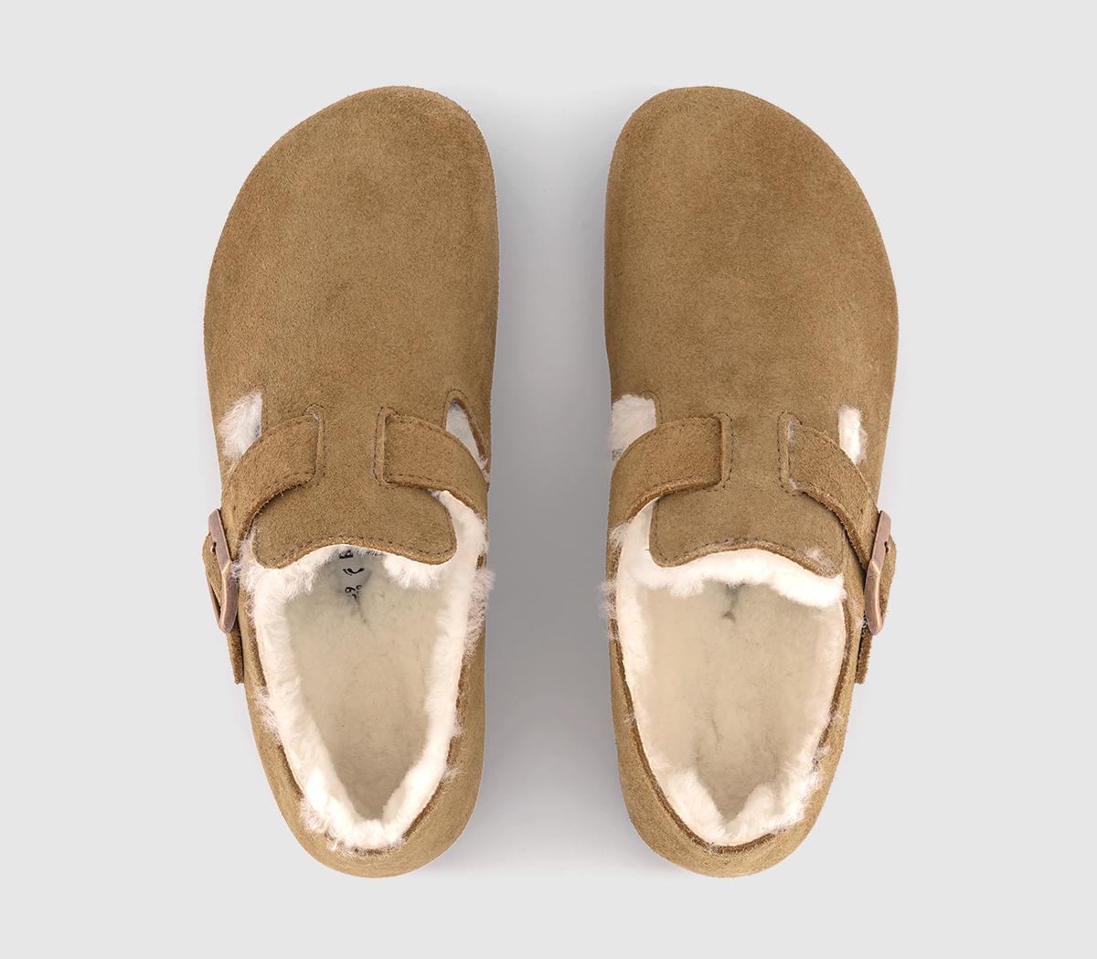BIRKENSTOCKLondon Shearling ShoesTea