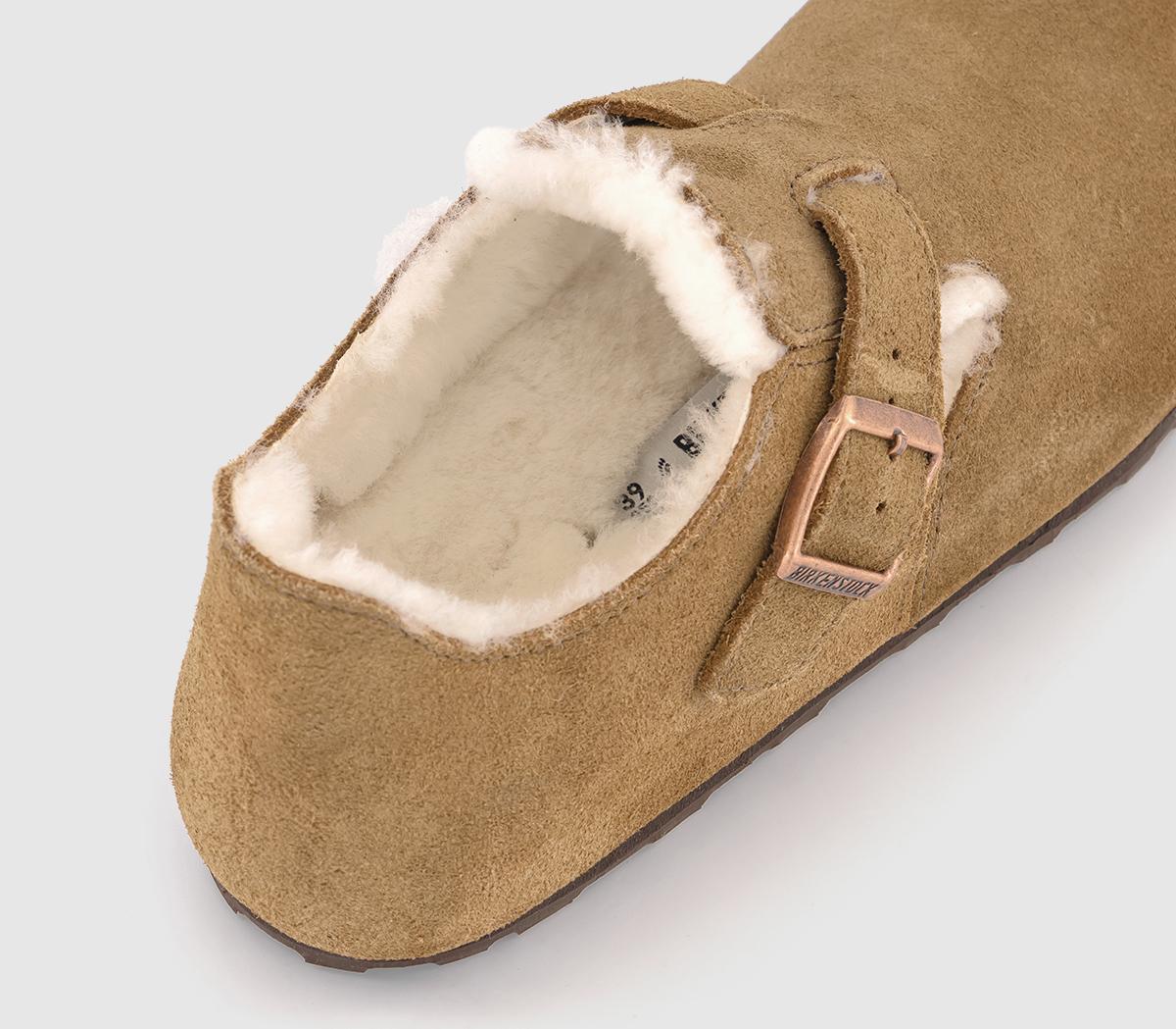 BIRKENSTOCKLondon Shearling ShoesTea