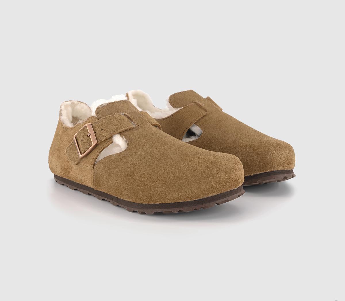BIRKENSTOCKLondon Shearling ShoesTea