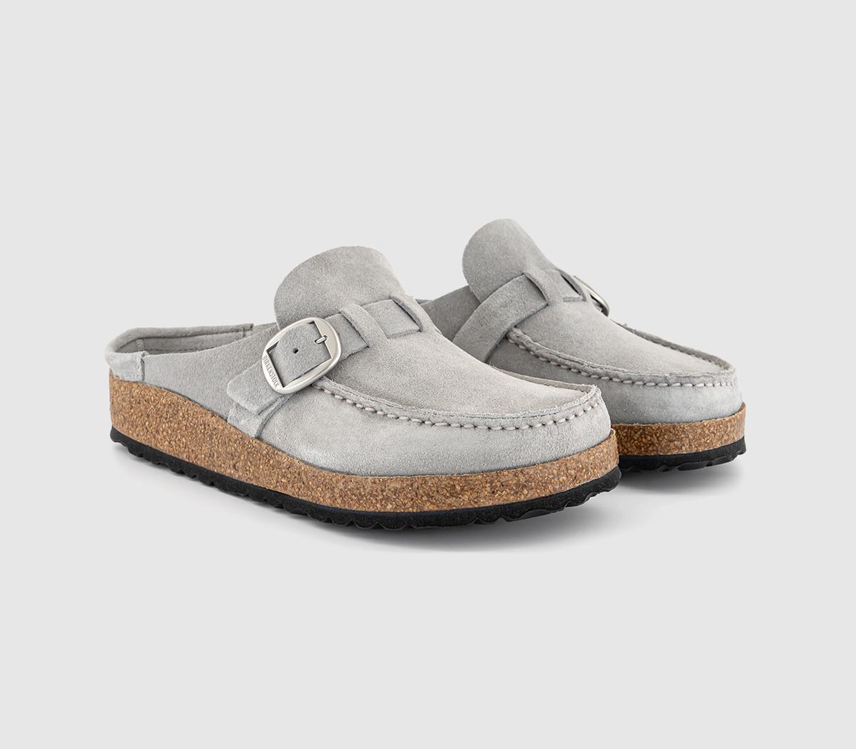 BIRKENSTOCKBuckley ClogsMineral Grey Suede
