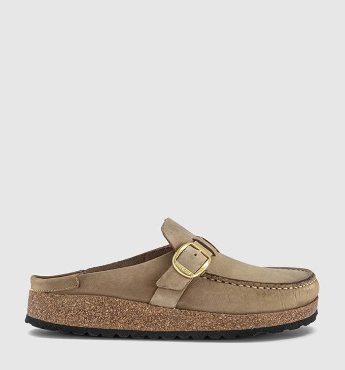 BIRKENSTOCK Buckley Clogs Tobacco Brown