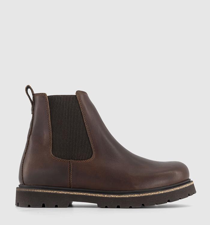 BIRKENSTOCK Highwood Chelsea Boots Chocolate