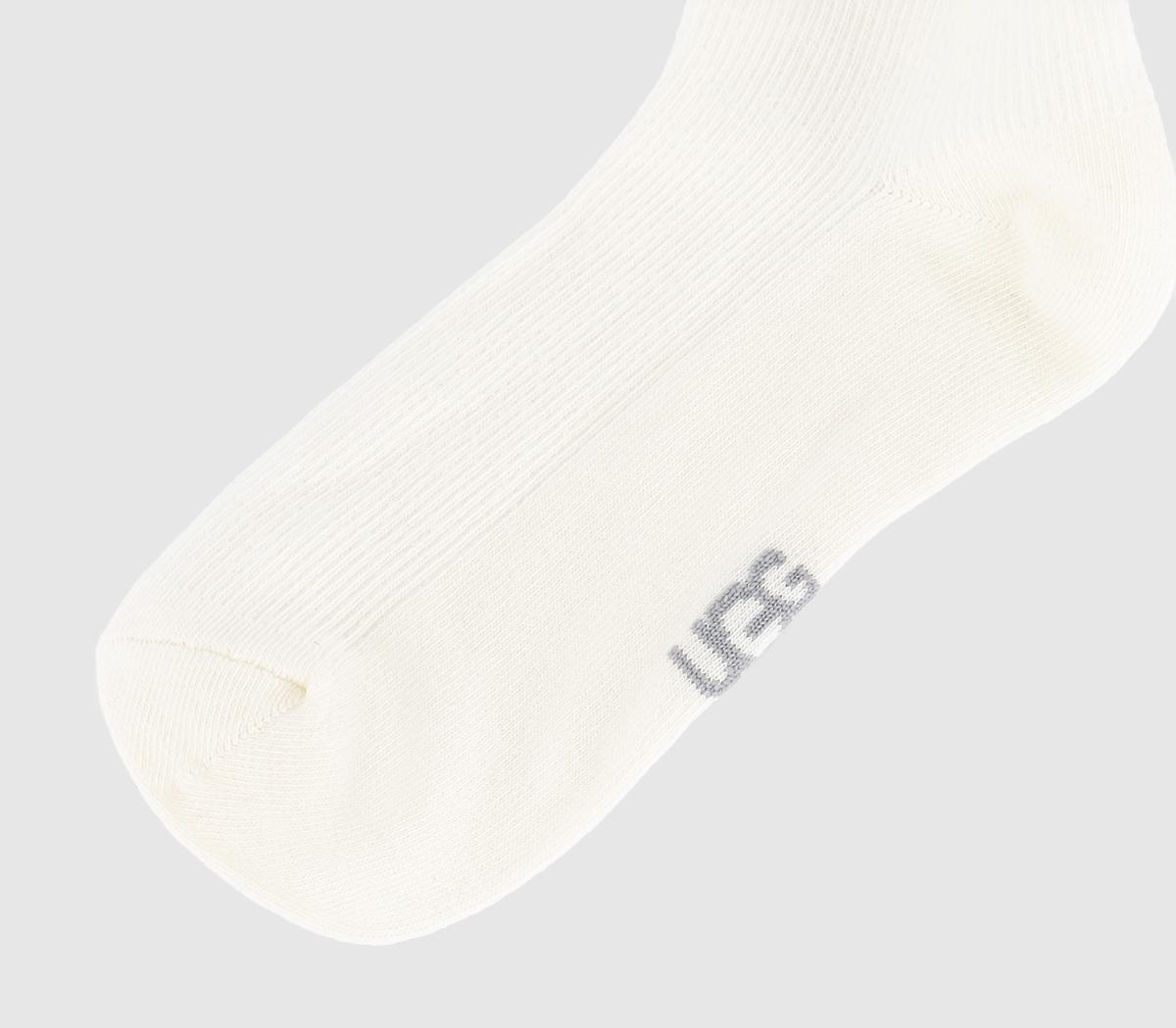 UGGKarsyn Lettuce Edge Socks UGGKarsyn Lettuce Edge SocksWhite
