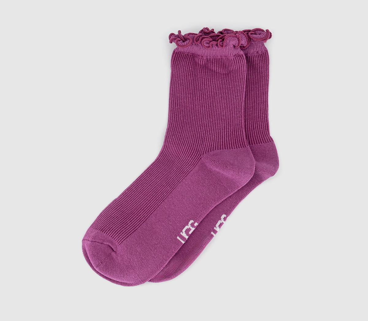 UGGKarsyn Lettuce Edge Socks UGGKarsyn Lettuce Edge SocksPink