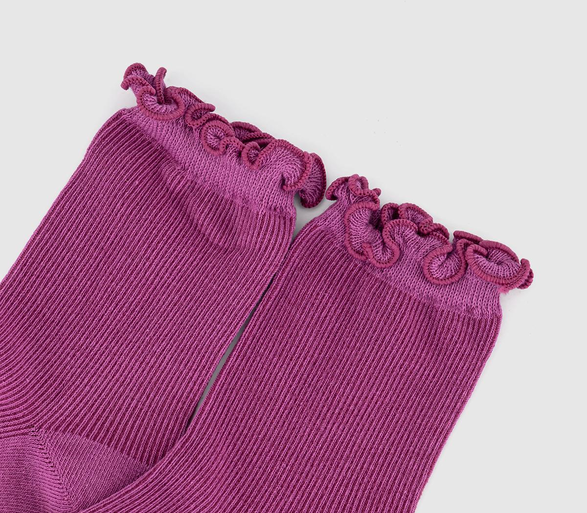 UGGKarsyn Lettuce Edge SocksPink