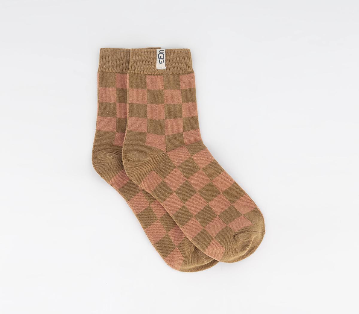 UGGTeslin Quarter Socks UGGTeslin Quarter SocksOrange Brown