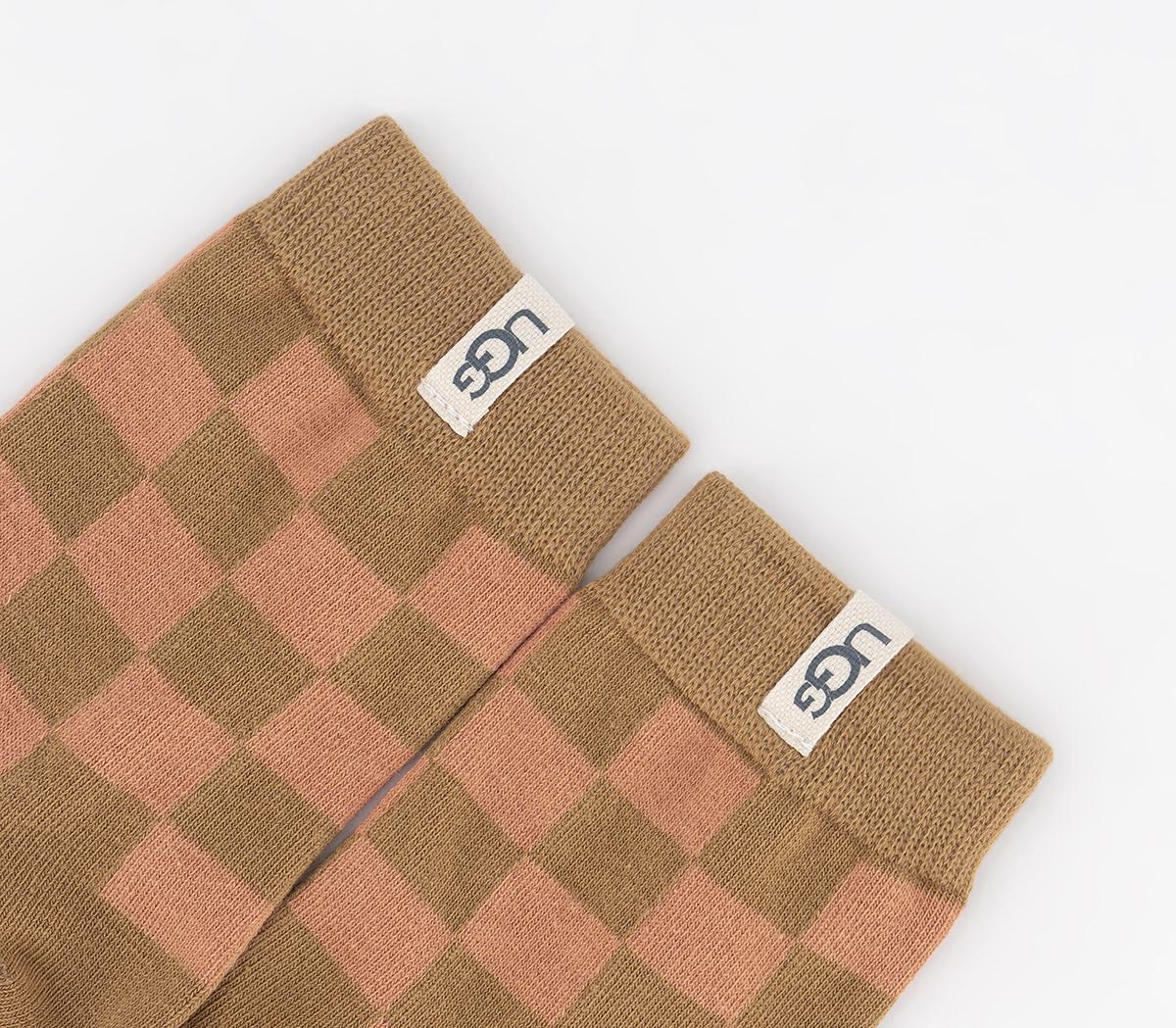 UGGTeslin Quarter Socks UGGTeslin Quarter SocksOrange Brown
