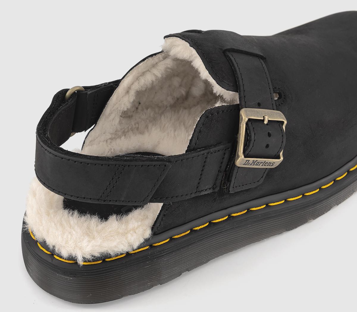 Dr. MartensJorge II Fur Lined MulesBlack
