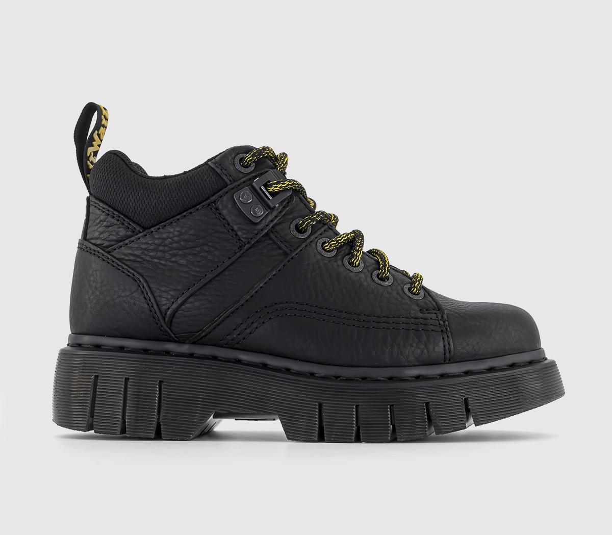 Dr. Martens Woodard Hiker Boots Black Women s Hiker Boots