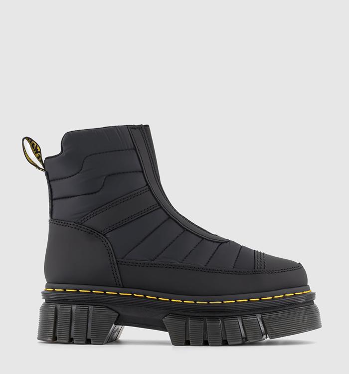 Dr. Martens Audrick Chelsea Quilted Boots Black
