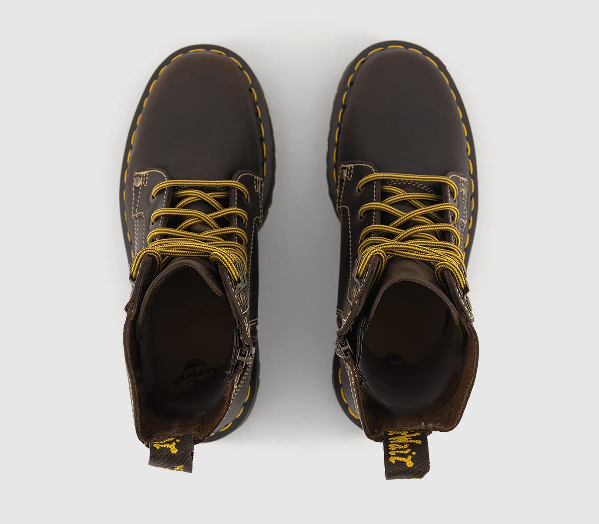 Dr. Martens Jadon Archives Dr. Martens Jadon Archives Dark Brown Crazy Horse