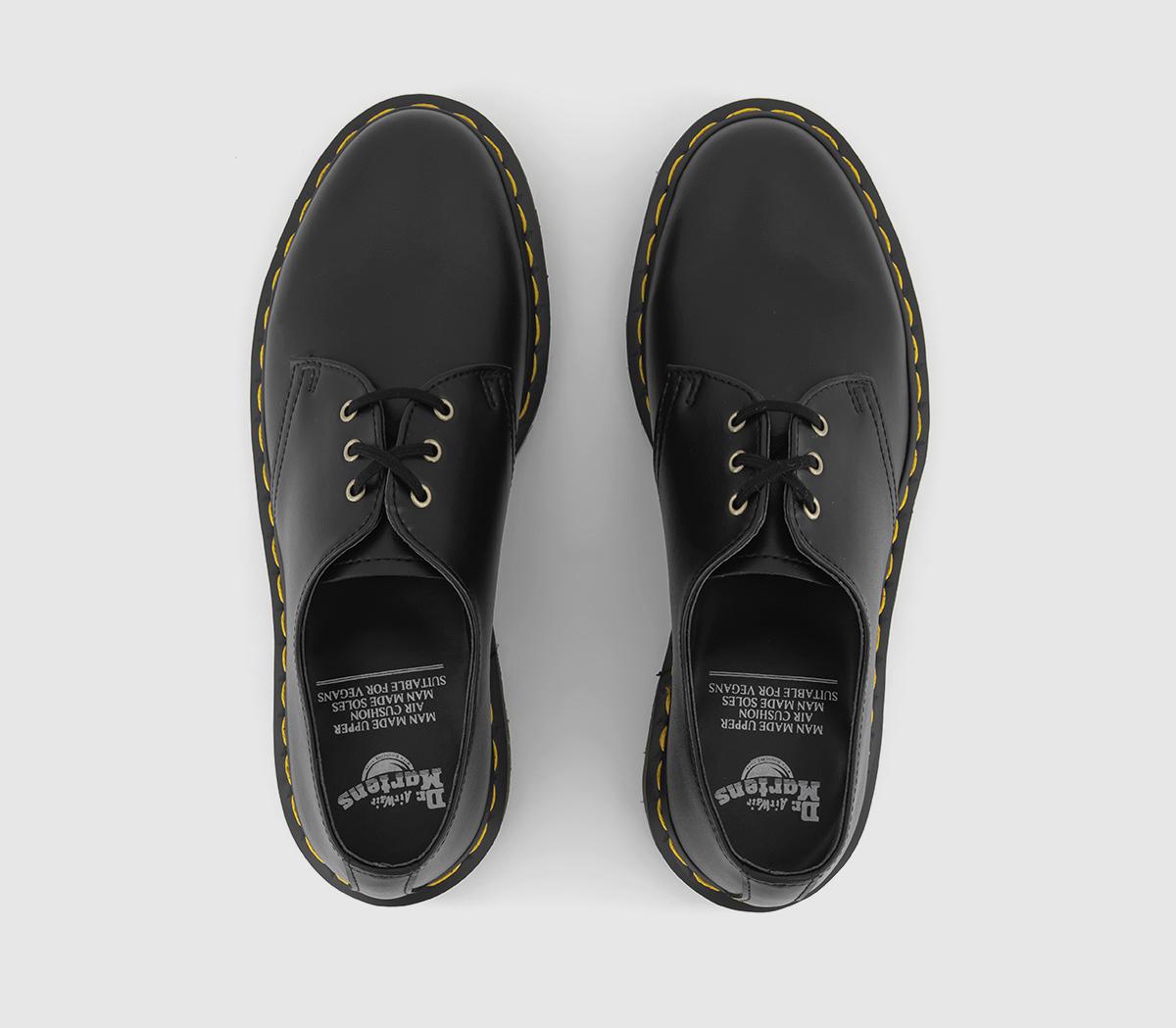 Dr. Martens1461 3 Eye Shoe Vegan ShoesBlack