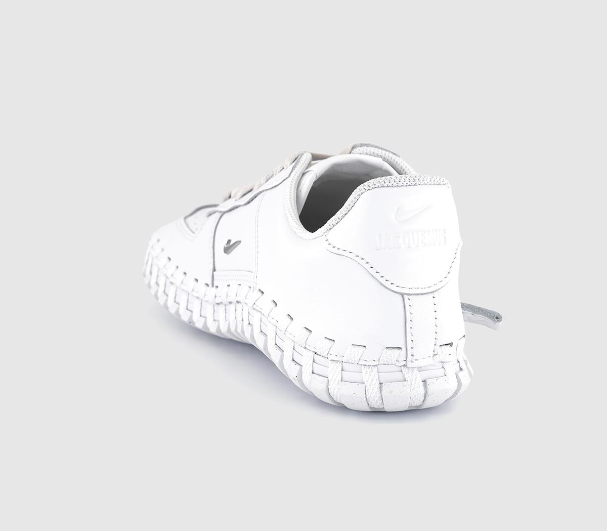 NikeJ Force 1 Low TrainersWhite Metallic Silver White Phantom