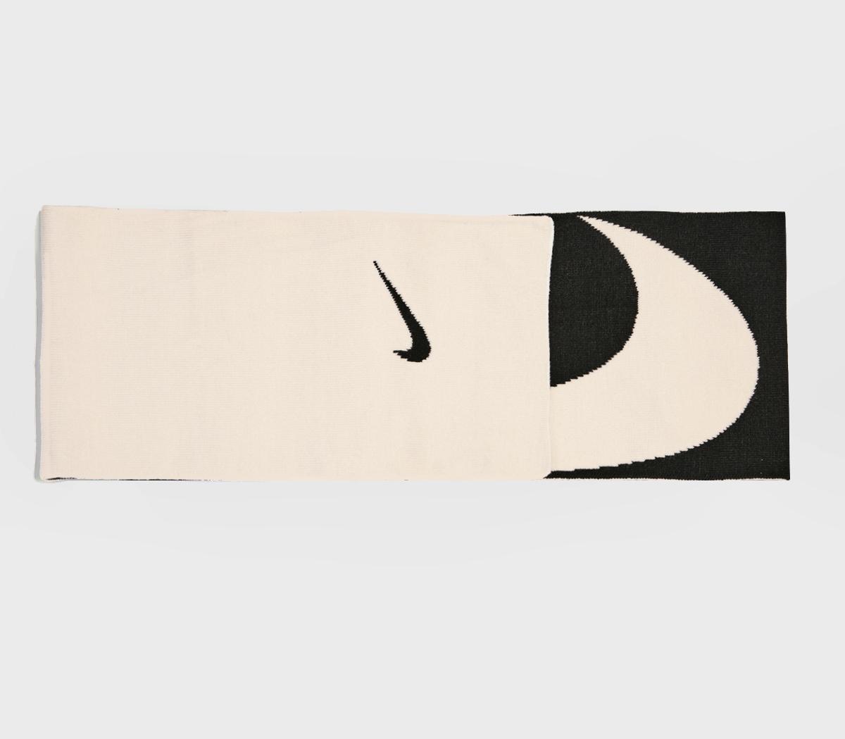 NikeSports Scarf Swoosh NikeSports Scarf SwooshCoconut Milk Black