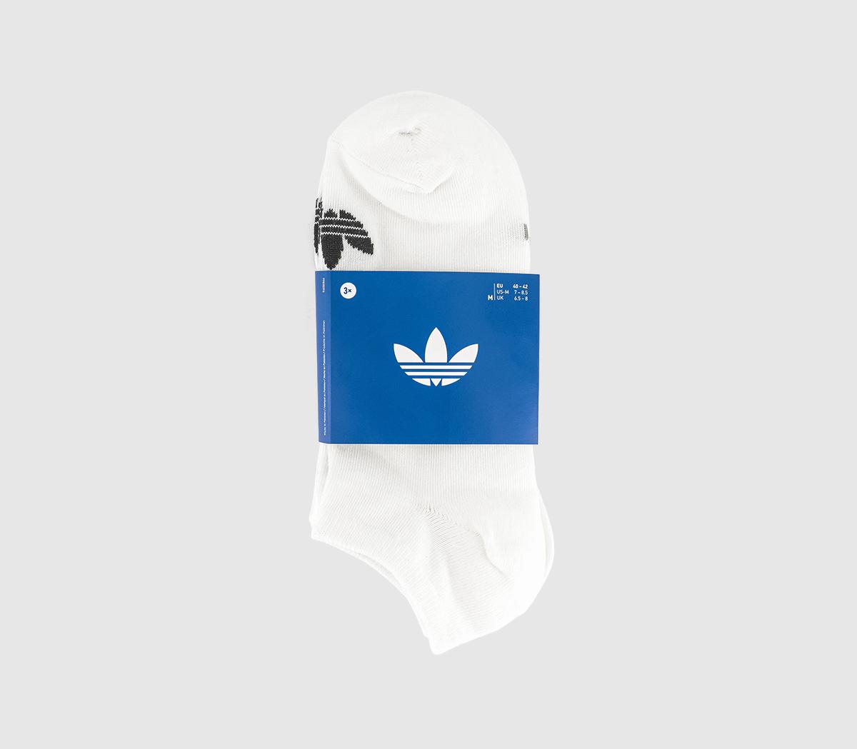 adidasTrefoil LinerWhite Black White Black