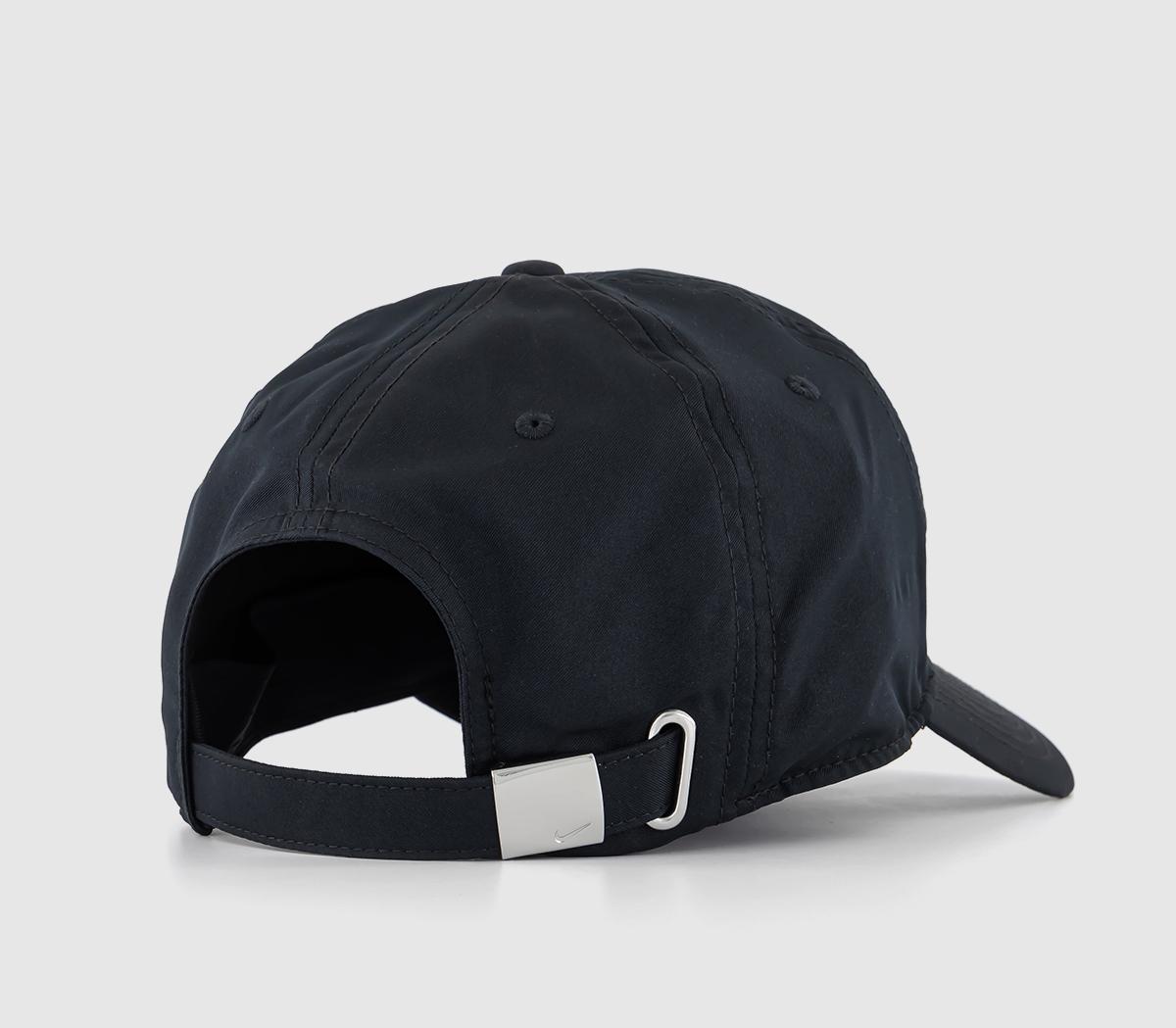 Nike Nsw Metal Swoosh Cap Nike Nsw Metal Swoosh Cap Black Metallic Silver