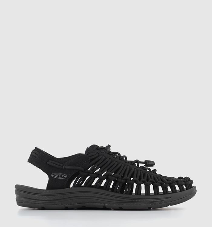 KEEN Uneek Sandals F Black Black F