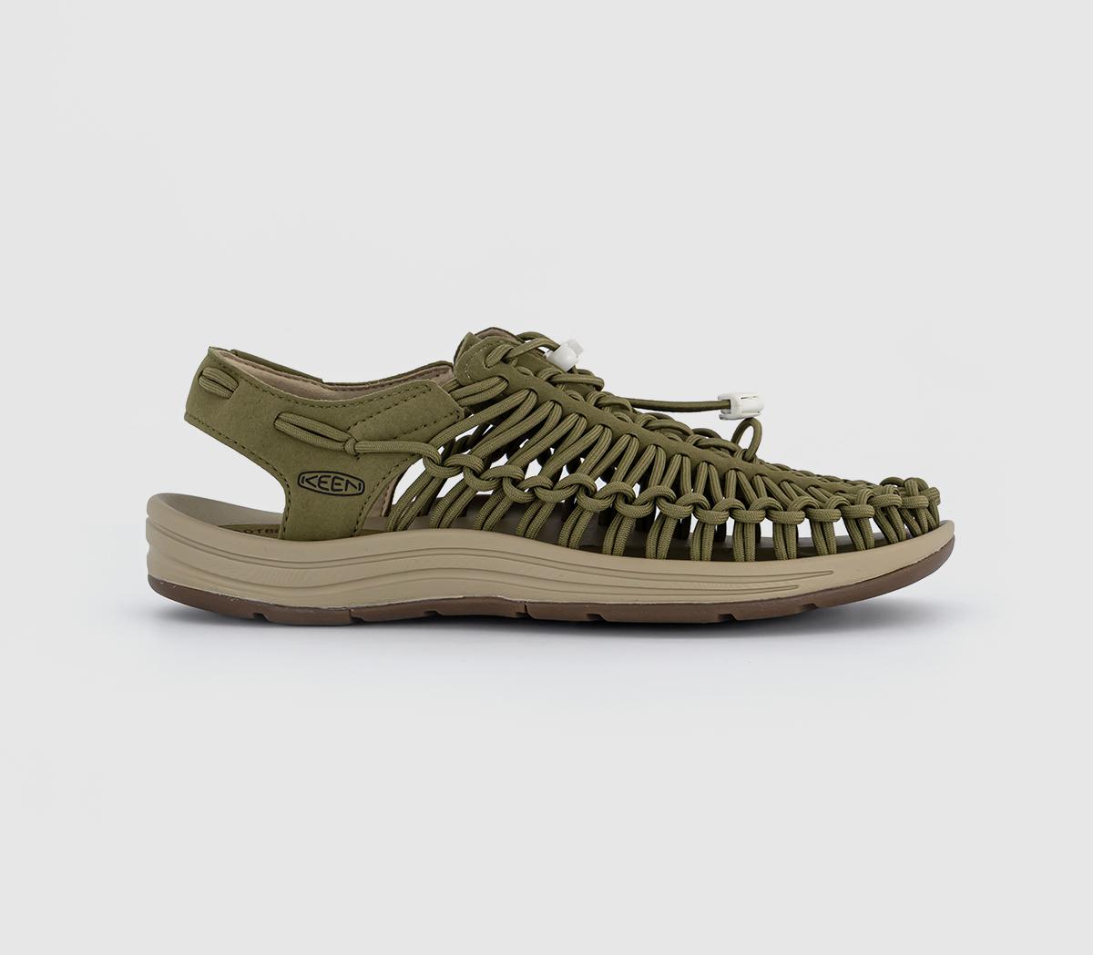 KEEN Uneek Sandals F Martini Olive Safari - Women's Trainers