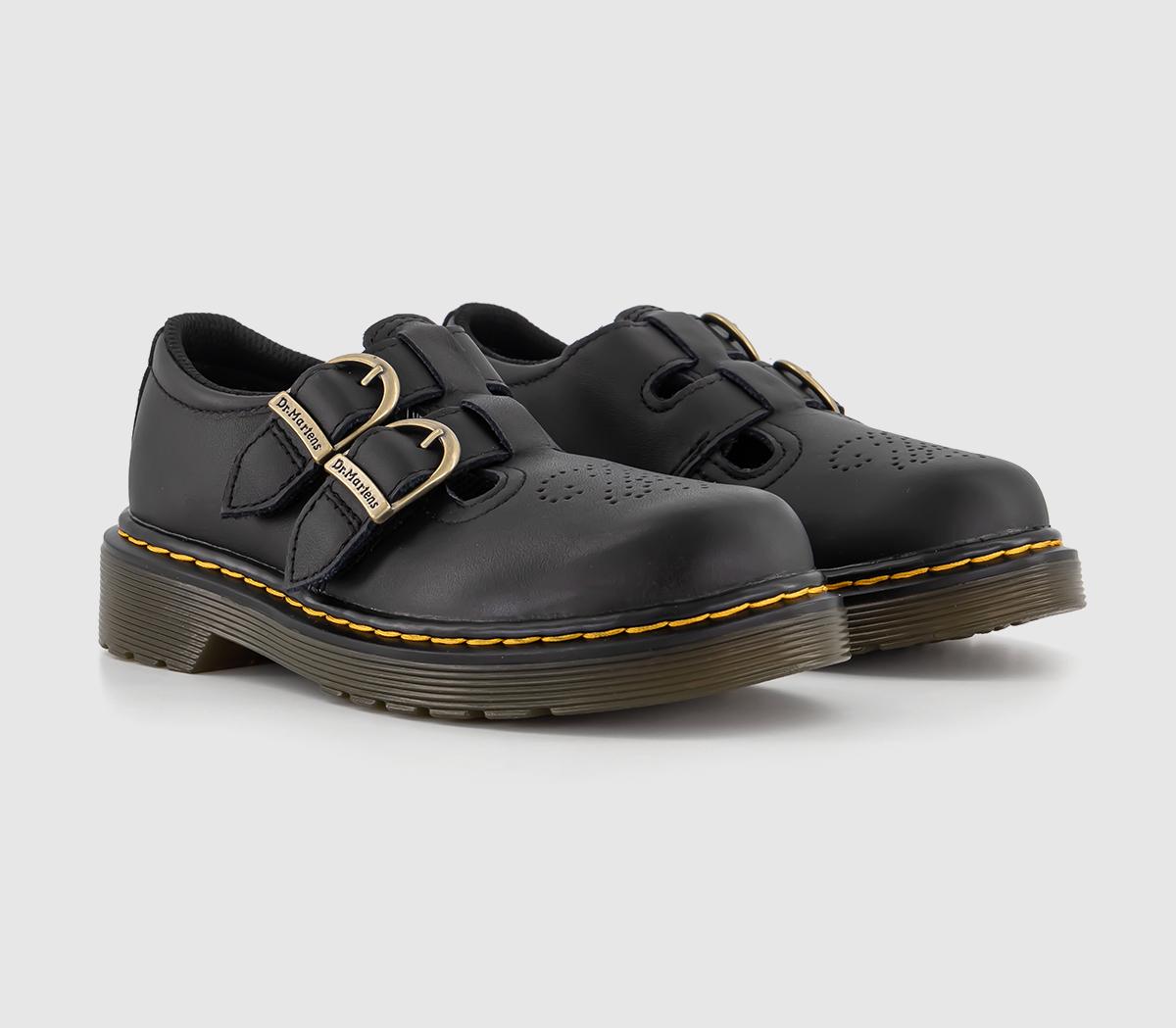 Dr. Martens 8065 Junior Shoes Black, 10 Youth