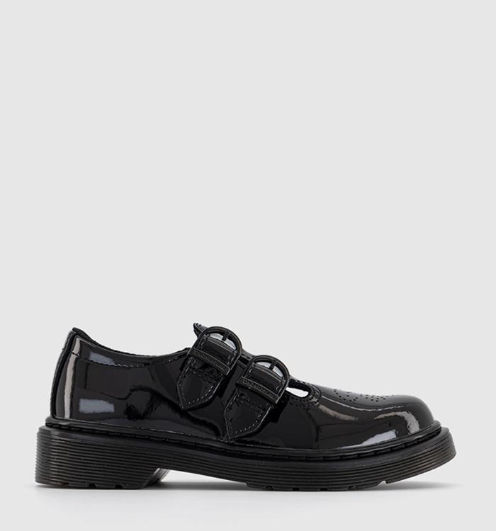 Dr. Martens 8065 Junior Mary jane Shoes Black Patent Leather